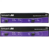 Smart-AVI SFX DVI-D, USB 2.0, Audio, & RS232 Fiber Extender