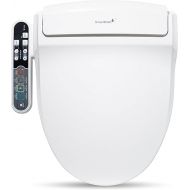 SmartBidet SB-2000 Bidet Seat for Elongated Toilets - Electronic Heated Toilet Seat with Warm Air Dryer and Temperature Controlled Wash Functions