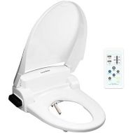 [아마존핫딜][아마존 핫딜] SmartBidet SB-1000 Electric Bidet for Toilets with Remote Control Electronic Heated Toilet Seat with Warm Air Dryer & Temperature Controlled Wash Functions, White-Made in Korea