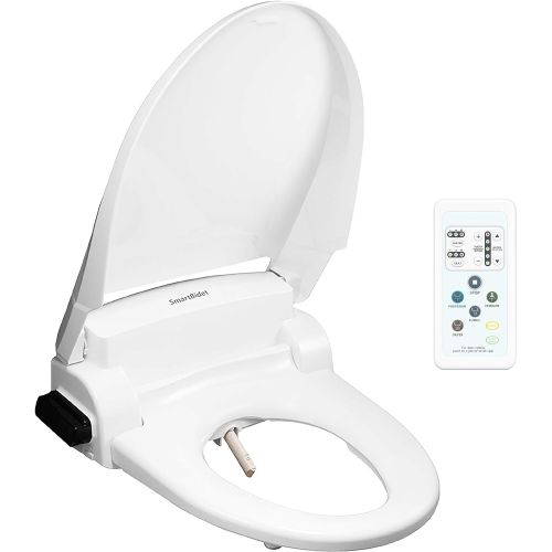  [아마존핫딜][아마존 핫딜] SmartBidet SB-1000 Electric Bidet for Toilets with Remote Control Electronic Heated Toilet Seat with Warm Air Dryer & Temperature Controlled Wash Functions, White-Made in Korea
