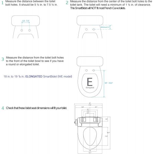  [아마존핫딜][아마존 핫딜] SmartBidet SB-1000 Electric Bidet for Toilets with Remote Control Electronic Heated Toilet Seat with Warm Air Dryer & Temperature Controlled Wash Functions, White-Made in Korea