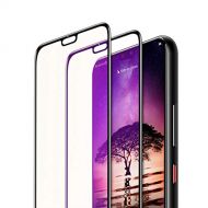 [아마존 핫딜]  [아마존핫딜]SmartDevil fuer Huawei P20 Panzerglas Schutzfolie [2 Stueck], Anti Blaulicht Schutzfilm, 9H Harte, Anti-Kratzen,[3D Vollstandige Abdeckung] [Anti-Fingerabdruck] Displayschutzfolie fue