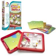 [아마존베스트]SmartGames Chicken Shuffle Jr. Travel Game for Kids, A Cognitive Skill-Building Brain Game - Brain Teaser for Ages 4 & Up, 48 Challenges