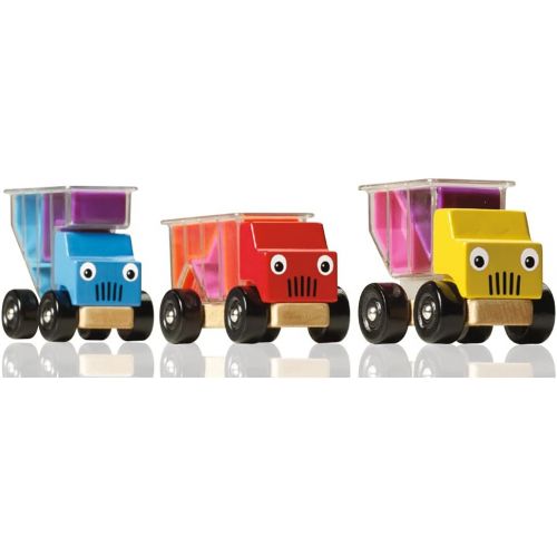  SmartGames Trucky 3 Wooden Skill-Building Puzzle Game Moving Trucks for Ages 3+