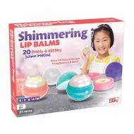SmartLab Toys Shimmering Lip Balm - 21 Pieces - 20 Recipes - 5 Lip Balm Pods, 11 1/4 H x 8 1/2 W x 2 1/4 D