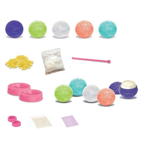  SmartLab Toys Shimmering Lip Balm - 21 Pieces - 20 Recipes - 5 Lip Balm Pods, 11 1/4 H x 8 1/2 W x 2 1/4 D