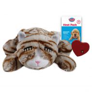 SmartPetLove Smart Pet Love Snuggle Kitty Behavioral Aid Toy for Pets, Tan Tiger