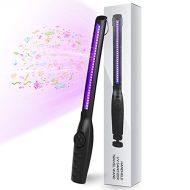 SmartSF UV Light Sanitizer Wand ,Portable UV Sterilizer Lamp USB Rechargeable Hand-held Ultraviolet Light Travel Wand for Hotel Household Wardrobe Toilet Car Pet Area