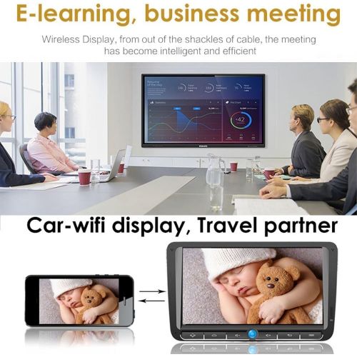  [아마존베스트]SmartSee MiraScreen Miracast Dongle Wireless Display Adapter HDMI TV Stick Screen Mirroring for Tablet Smartphone