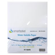 SmartSolve Water-Soluble Dissolving Paper, 8.5 x 11, White (Pack of 10)