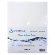 SmartSolve Water-Soluble Dissolving Paper, 8.5 x 11, White (Pack of 10)