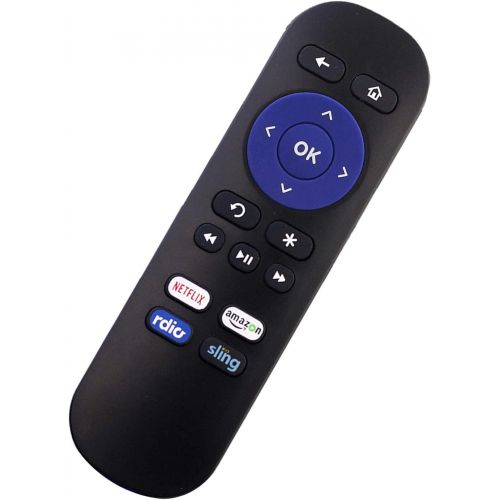  [아마존베스트]Smartby roku sling 1 New IR Remote for Roku 1 2 3 4 HD LT XS XD Roku Express Roku Premiere, DO NOT Support for Roku Stick or Roku TV