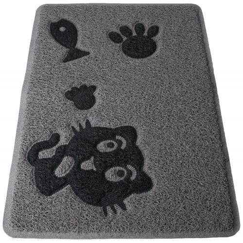  Smartcatcher Contemporary Cat Litter Box Mat Frisky Cat Collection Small