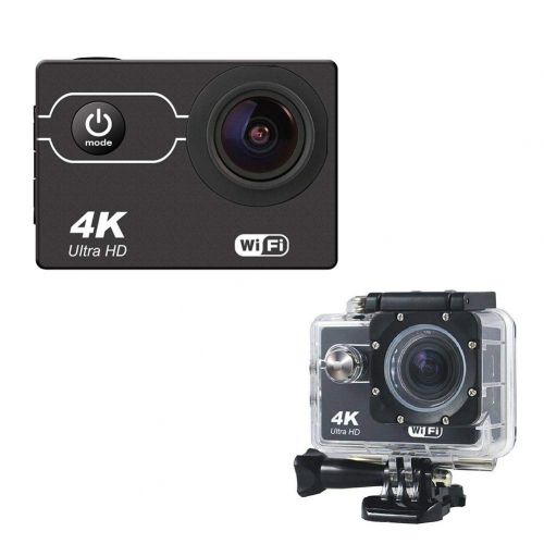  Smartey Action Camera - Mini Waterproof Underwater Camera Ultra Full HD Sports Video with Remote Control