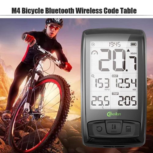  Smartlove1P Meilan M4 Bike Tachometer Wireless Bicycle Computer Speed Cadence Bike Sensor 4.0 Sports Heart Rate Monitor