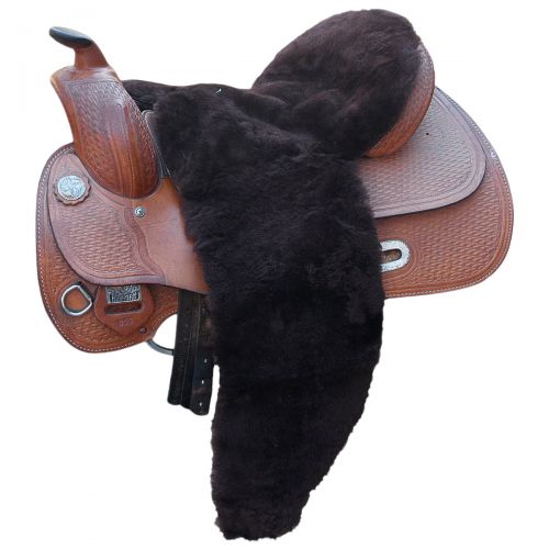  Smartpake Equine Comfort Full Size Sheepskin Western Seat Cover