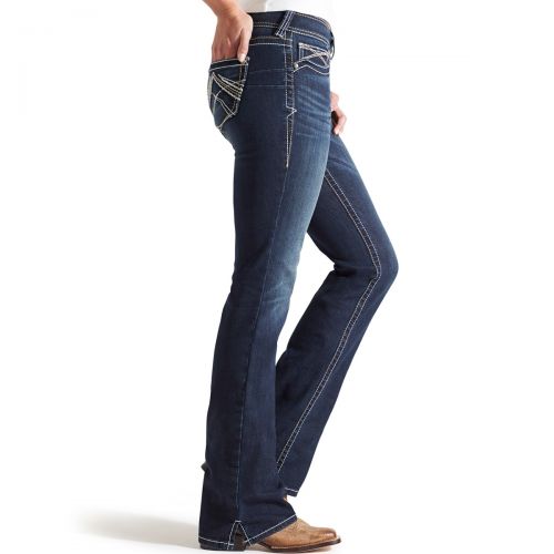  Smartpake Ariat Womens R.E.A.L. Riding Jeans Boot Cut- Ocean