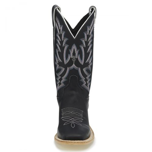  Smartpake Justin Womens Bent Rail Kenedy Boots - Black