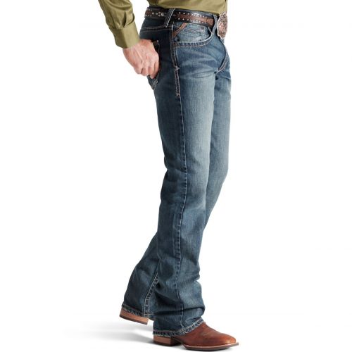  Smartpake Ariat Mens M5 Slim Straight Leg Deadrun Arrowhead Jeans