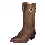Smartpake Ariat Mens Heritage Roughstock Boot - Brown Oiled Rowdy