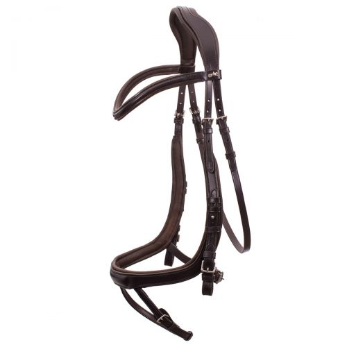  Smartpake Schockemoehle Equitus Alpha Anatomical Bridle with Rubber Reins