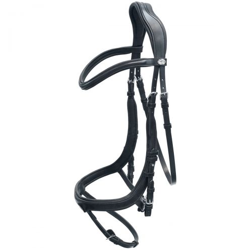  Smartpake Schockemoehle Equitus Alpha Anatomical Bridle with Rubber Reins