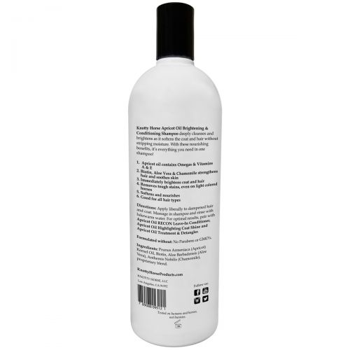  Smartpake Knotty Horse Apricot Oil Brightening & Conditioning Shampoo