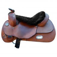 Smartpake Equine Comfort Sheepskin Western Seat Saver