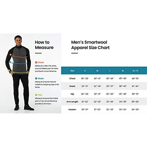  [아마존베스트]Smartwool Men’s Base Layer Bottom - Merino 250 Wool Active Pants