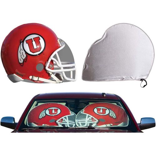  Smashem sports University of Utah Sunshade