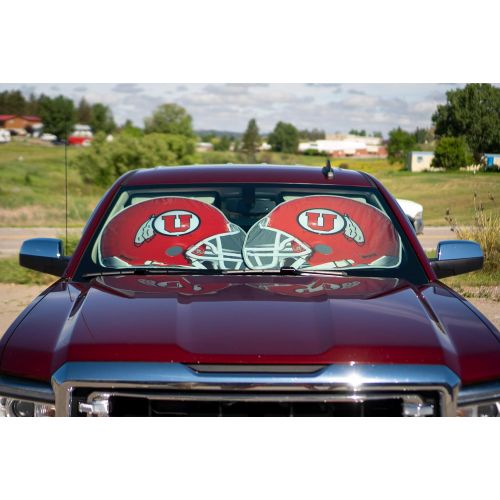  Smashem sports University of Utah Sunshade