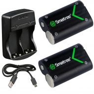 [아마존 핫딜]  [아마존핫딜]By Smatree Smatree Xbox One Battery Pack 2 x 2000mAh Rechargeable Battery for Xbox One/Xbox One S/Xbox One X/Xbox One Elite Wireless Controller