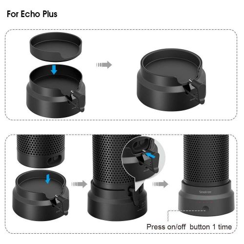  [아마존 핫딜]  [아마존핫딜]Smatree Batteriebasis fuer Amazon Echo (2.nd Generation) und Echo Plus