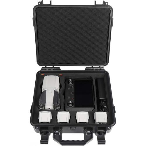  Smatree 13.4L Waterproof Hard Case Compatible with DJI Air 2S / DJI Mavic Air 2 Fly More Combo and Smart Controller(Not Fit for DJI RC Pro Controller)