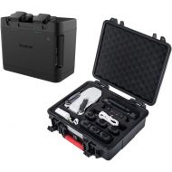 Smatree Portable Charging Station & Waterproof Hard Case Compatible with DJI Mavic Mini Drone