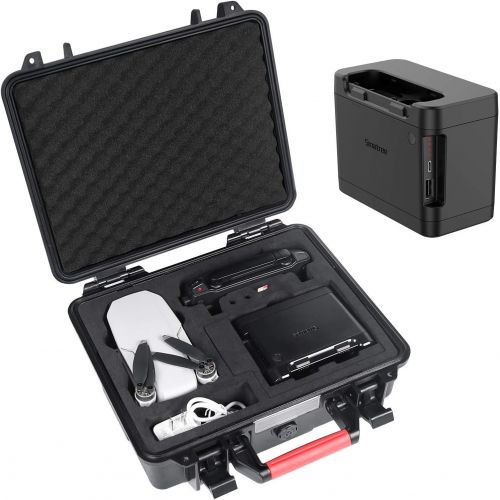  Smatree Waterproof Hard Case & Portable Charging Station Compatible with DJI Mavic Mini Drone(Drone and Accessories are Not Included)