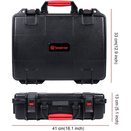  Smatree 17.6L Waterproof Carrying Case Compatible for DJI Mavic 2 Pro / DJI Mavic 2 Zoom Fly More Combo with Remote Controller(NOT for Smart Controller)