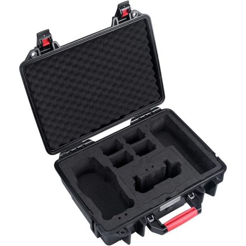  Smatree 17.6L Carrying Case Compatible with DJI Mavic 2 Pro/DJI Mavic 2 Zoom with Pre-Cut Foam for DJI Smart Controller and DJI Remote Controller