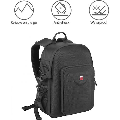  Smatree Professional Backpack for DJI FPV Combo,Waterproof Backpack Bag for DJI FPV Drone Accessories