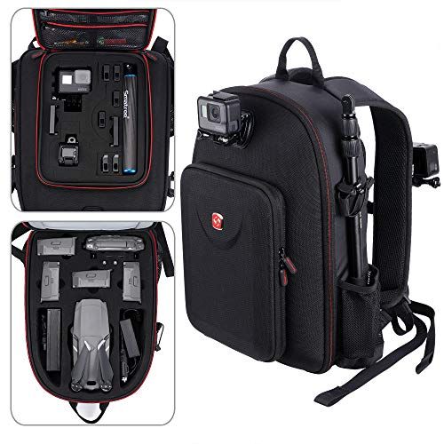  Smatree Backpack Compatible with DJI Mavic 2 Pro/Zoom /GoPro Hero 2018/ Hero 9/8/7/6/5/4/3 Plus/3