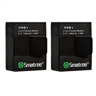 Smatree Rechargeable Battery 2 Pack Compatible for GoPro Hero3+ / Hero 3 Camera