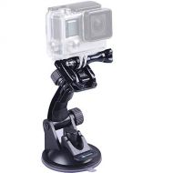 Smatree Suction Cup Mount Compatible for GoPro MAX / GoPro Hero 9/8/7/6/5/4/3+/3/Session/GOPRO Hero 2018/DJI OSMO Action Camera