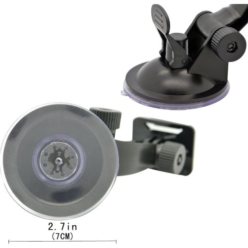  Smatree Suction Cup Mount Compatible for GoPro MAX / GoPro Hero 9/8/7/6/5/4/3+/3/Session/GOPRO Hero 2018/DJI OSMO Action Camera