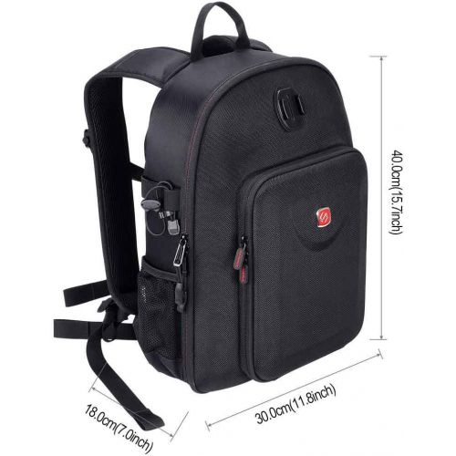  [아마존베스트]Smatree Backpack Compatible with DJI Mavic Air 2 Drone/GoPro Hero 7/6/5/5 Session/Hero Session, Fit for DJI Remoter Controller