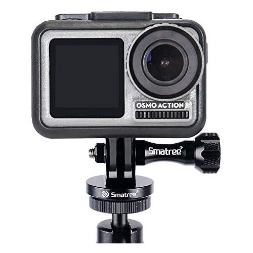  [아마존베스트]Smatree Aluminum Tripod Mount Adapter for GoPro Hero4 Hero3+ Hero3 Hero2 Hero1 Camera and SJ4000, SJ5000 Camera -Threaded End (Black)