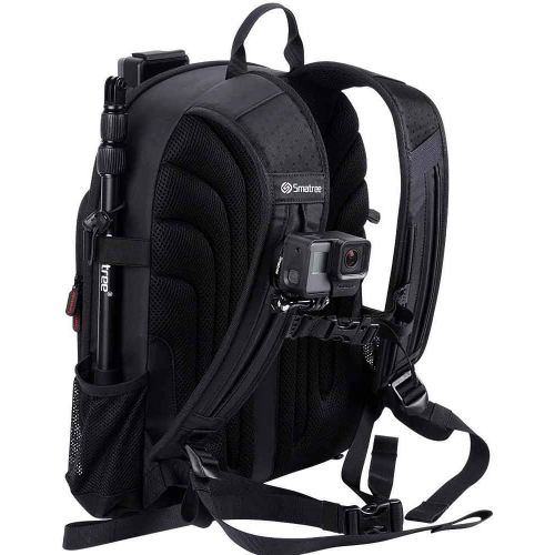  Smatree Backpack Compatible with DJI Air 2S / DJI Mavic Air 2 Drone and GoPro Hero 9/8/7/6/5/5 Session/HERO Session, Fit for DJI Remote Controller