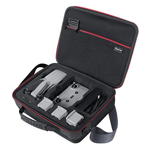  Smatree 9.7L Hard Carrying Case Compatible with DJI Air 2S / DJI Mavic Air 2 Fly More Combo, Fit for Remote Controller and Other Accessories