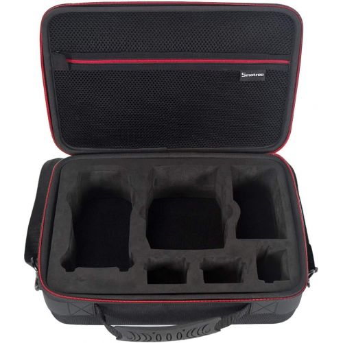  Smatree 9.7L Hard Carrying Case Compatible with DJI Air 2S / DJI Mavic Air 2 Fly More Combo, Fit for Remote Controller and Other Accessories