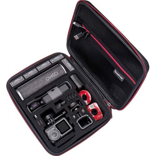  Smatree 4L Hard Carrying Case Compatible with DJI Osmo Pocket 2/Osmo Pocket/Charging Case/Osmo Action/Gopro Hero 9/8/7/ 6/5