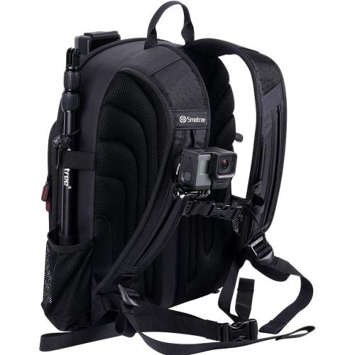  Smatree Backpack Compatible with DJI Mavic 2 Pro/Mavic 2 Zoom/GoPro Hero 2018/ Hero 9/8/7/6/5/4/3 Plus/3,Fit for DJI Smart Controller